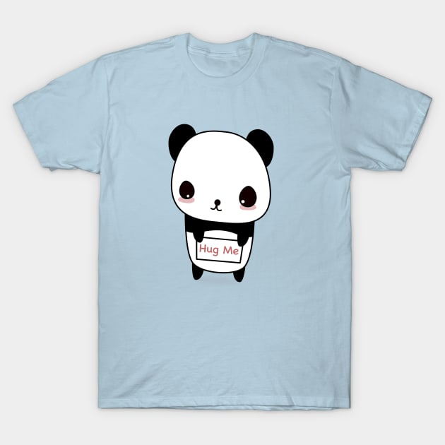Hug Me Panda T-Shirt by happinessinatee
